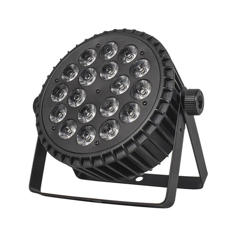 SHEHDS 18x18w Aluminum Par Nightclub Bar Event Wash Lighting For DJ Wedding Disco Party Stage Lighting Led Spotlight DMX512