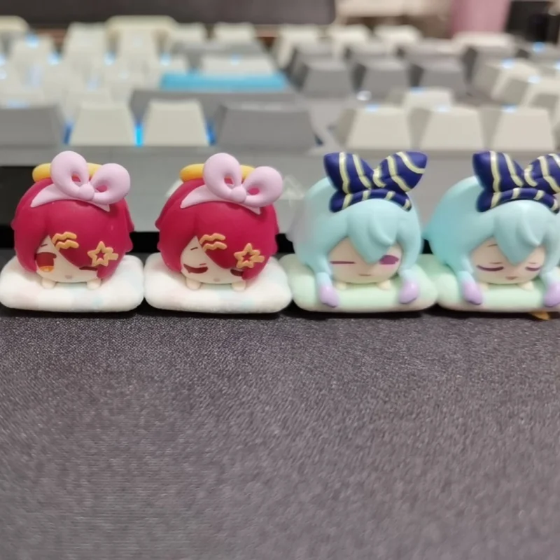 متوفر في المخزون Miniso X Arknights لطيف دمية الحلي أنيمي لعبة الطرفية Amiya Exusiai Mizuki Eyjafjalla الهدايا لعبة جمع