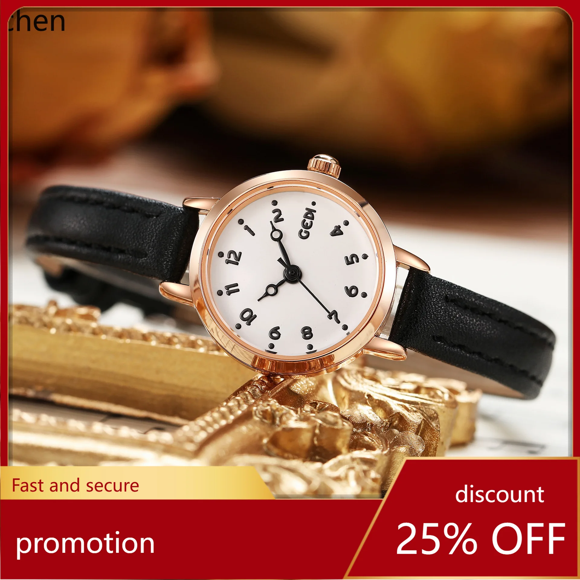 

Женские часы Zml с минималистичным маленьким циферблатом - винтажные высококачественные деловые часы с кожаным ремешком, водонепроницаемые, кварцевые.