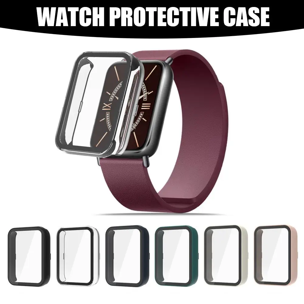 Suitable For Xiaomi Band 9Pro Protective Cover Shell-film Integrated Bracelet Screen Protector Anti-scratch Dust-proof Hard F0C2