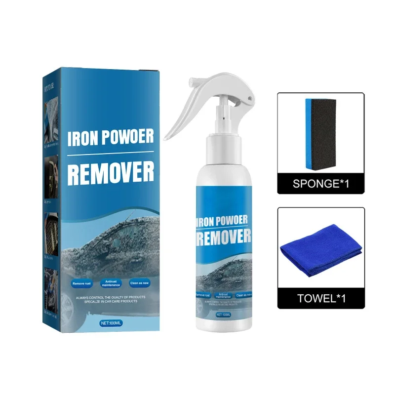 Rust Remover Daily Maintenance Car Body Metal Anti‑Rust Rust Removal Cleaner Auto Beauty Care Set