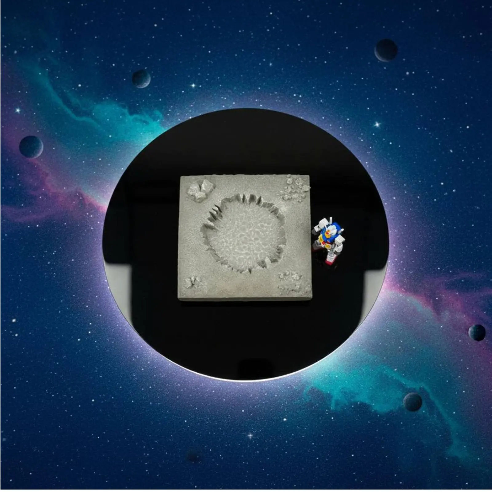 moon-depression-base-realistic-texture-lunar-landscape-stand-model-display-base-3d-terrain-action-figure-stand-universal-fit