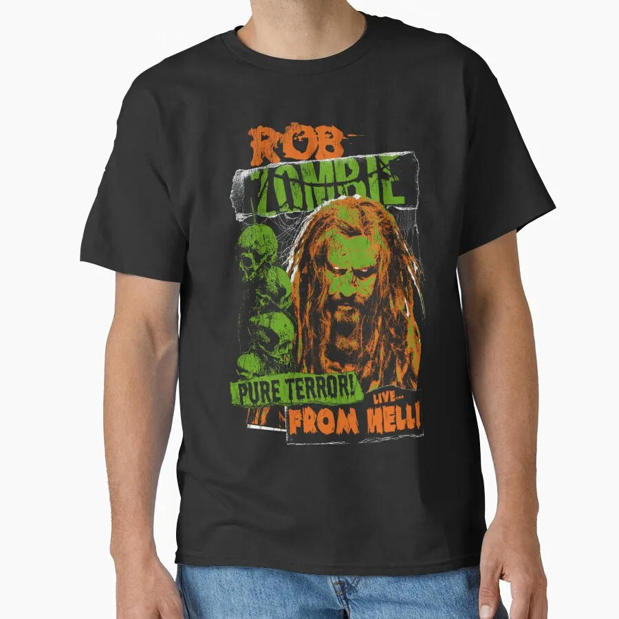

Tour Vintage Band Music Singer Album 0716 House of 1000 corpses Scary Halloween Gift t shirt Captain spaulding Graphic Clothes