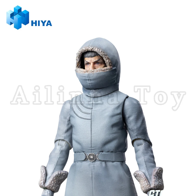 [Pre-Order]HIYA 1/18 4inch Action Figure Exquisite Mini Series STAR TREK 2009 Spock Prime Anime For Gift Free Shipping