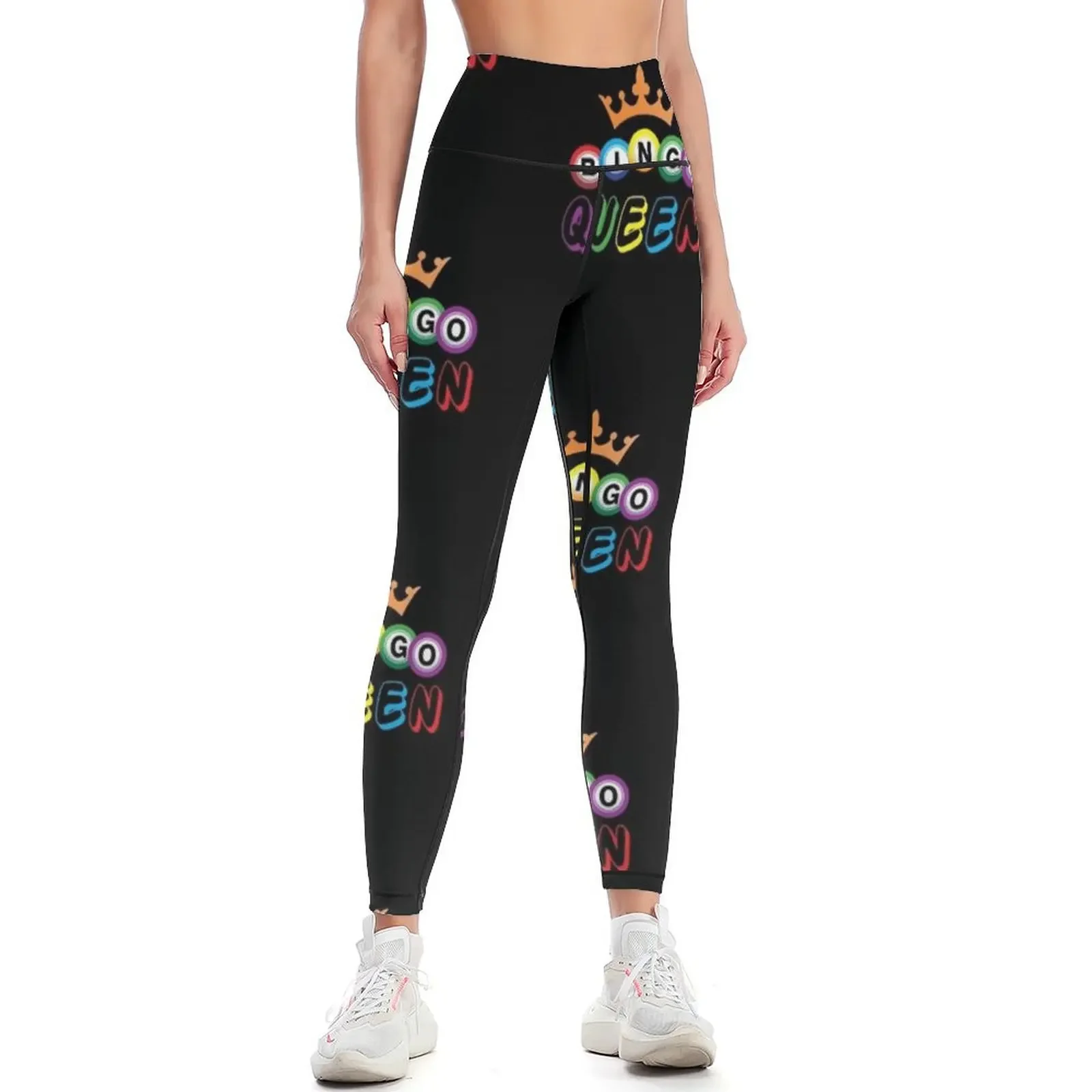 

Bingo Balls Bingo Queen Gift Leggings Sports pants woman Sports pants for gym clothing Womens Leggings