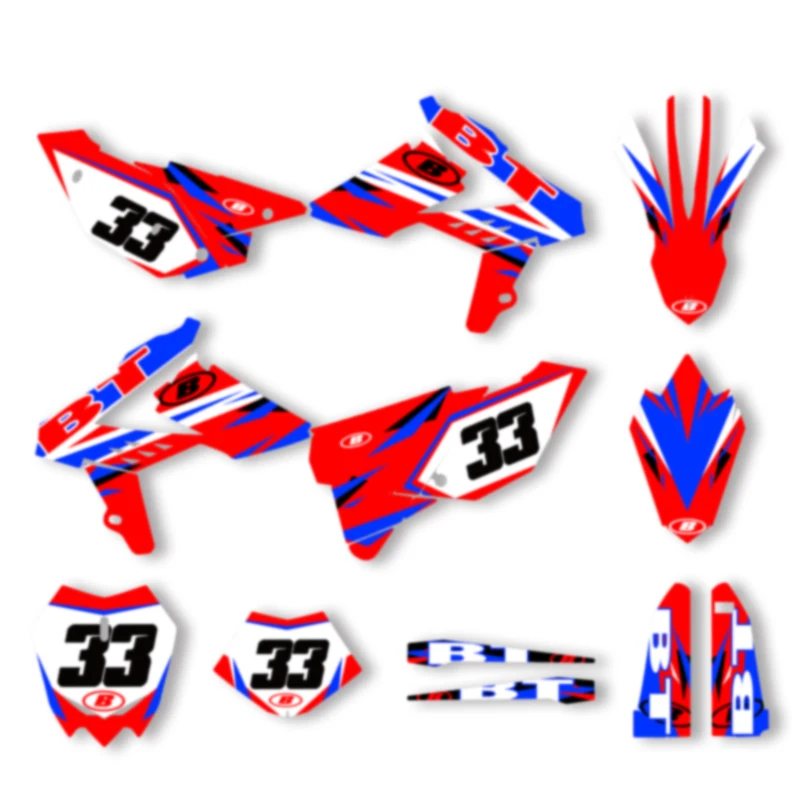 

SPACE индивидуальная мотоциклетная графическая фоновая наклейка для Beta 250 300 2013 2014 2015 2016 2017, наборы наклеек RR Enduro 01