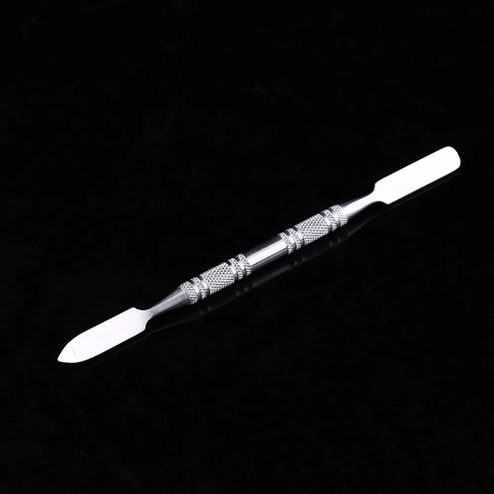 2pcs Small Size Makeup Mixing Palette Rectangle Comes with Spatula Cosmetic Color Mixing Tool Smooth Surface