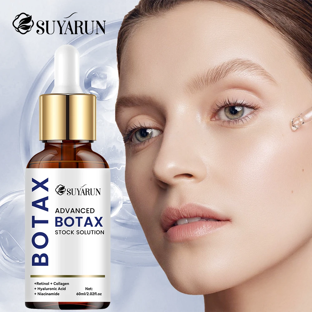 سيروم SUYARUN Professional Botax المضاد للشيخوخة - معالجة سريعة الامتصاص للوجه ورفع البشرة وثابتة وتقليل التجاعيد - نباتي.