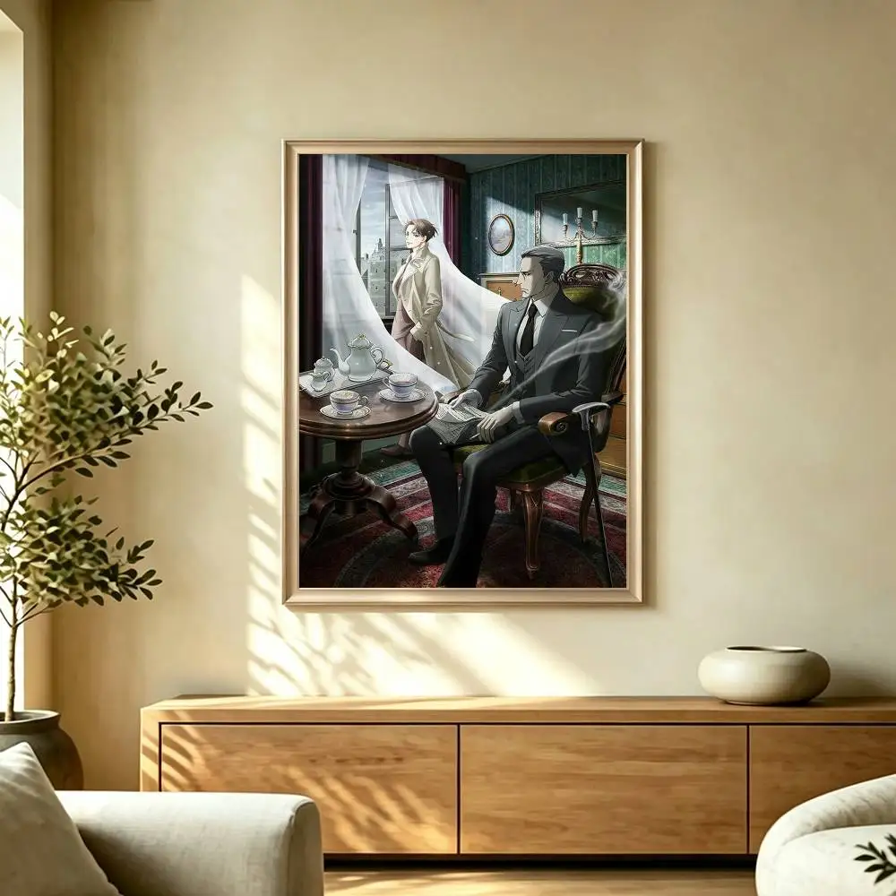 Cool Japan Anime Joker G-GameS  Poster Waterproof Wall Art Sticker For Bar Living Room Vintage Decor High Quality Print Gift
