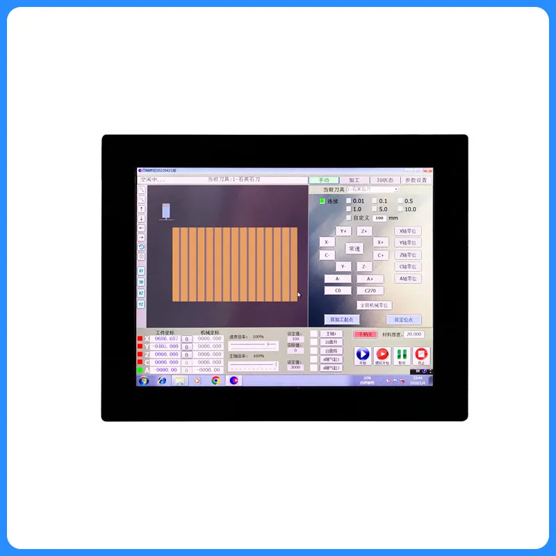 Stone Bridge Cutting System with Touch Screen  Display for Industrial Application