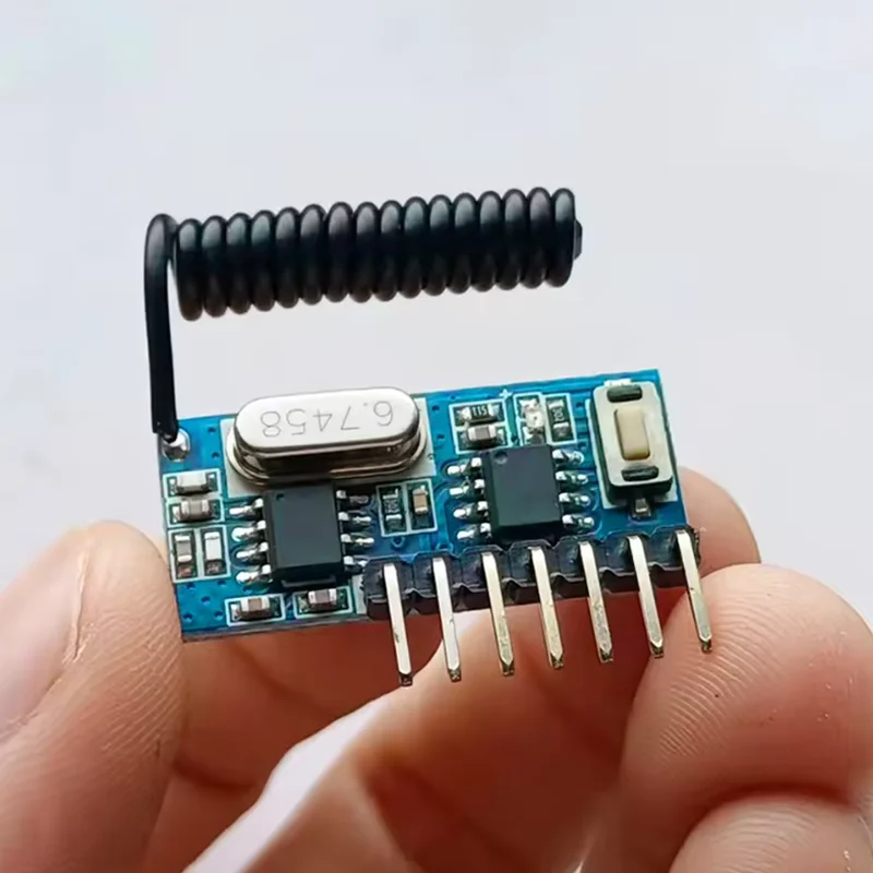 433mhz RF Receiver Learning Code Decoder Module 433 mhz Wireless 4 CH Output For Remote Controls 1527 2262 Encoding