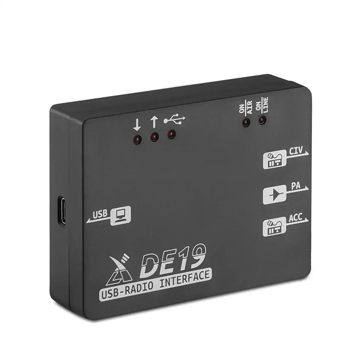 Xiegu DE-19 DE19 External Expansion Adapter USB Radio interface CIV PA ACC For G90/G90S, G106/G106C XPA125B