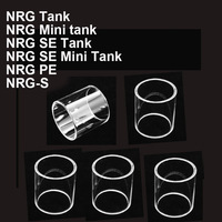 5PCS Straight Glass Tubes for Vaporesso NRG Tank NRG Mini Tank NRG SE NRG SE Mini Tank NRG PE NRG S Glass Tank Tubes