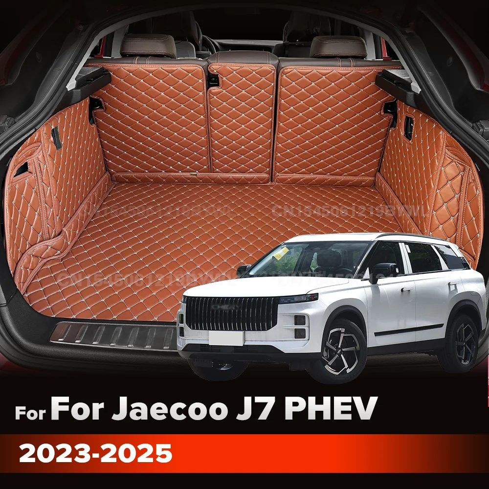 

For Jaecoo J7 PHEV 2025 2024 2023 Auto Full Coverage Trunk Mat Car Protective Pad Cargo Liner Interior Accessories