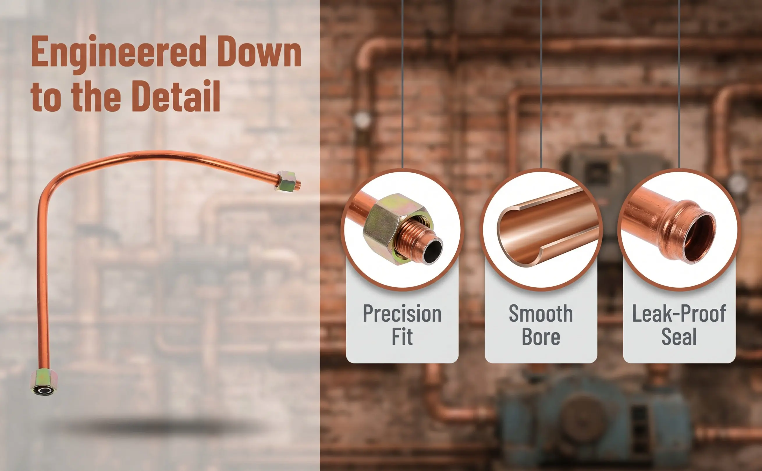 Air Compressor Tube Aluminum Exhaust Replacement Unloader Hose Efficient Compressor Air Piping Parts Accessories