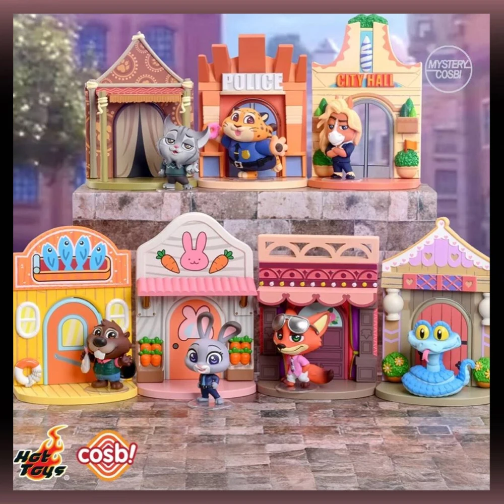 

Zootopia 2 Mystery Box Set, 6 PCS Mini Figures with Nick & Judy, Disney Collectible Gift Mystery Mini Figure Box New Movie Gift