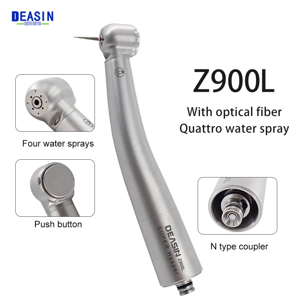 

Dental Z900L high speed air turbine fiber optic handpiece standard head for NSK coupler Dentistry Tools