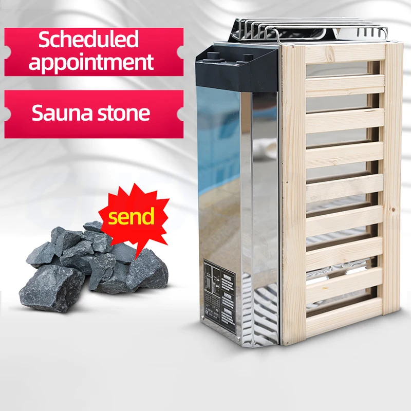 3 KW 3.6 KW Sauna Stove 220 V Internal and External Control Dry Steam Stove Bathroom Heating Stainless Steel Sweat Steam Stove