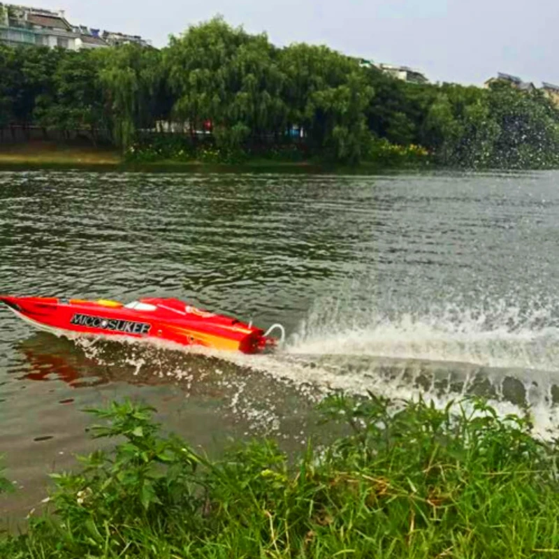 RC P1 Boat Model 26CC Hull Model Fine Car Painted Decal Hull 1285mm Recommended Power 26-35cc Petrol Engine