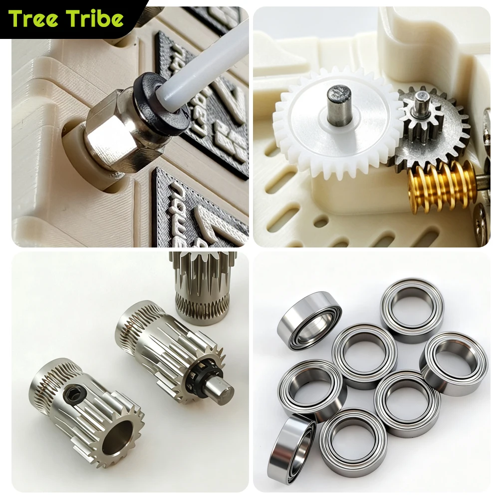 Tree Tribe BMCU 370C アップグレードされた高トルクデュアルマイクロ