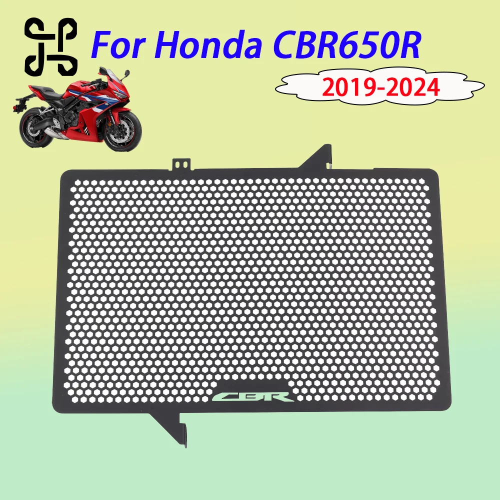 

For Honda CB650R CBR650R CBR 2019 - 2024 Radiator Guard Protector Motorcycle Accessories CNC Aluminum Alloy Easy Installation