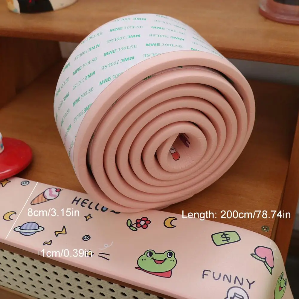 NBR Material Anti-kollision Ecke Streifen Schutzhülle Baby Sicherheit Tisch Ecke Schutzhülle Anti-kollision Schaum