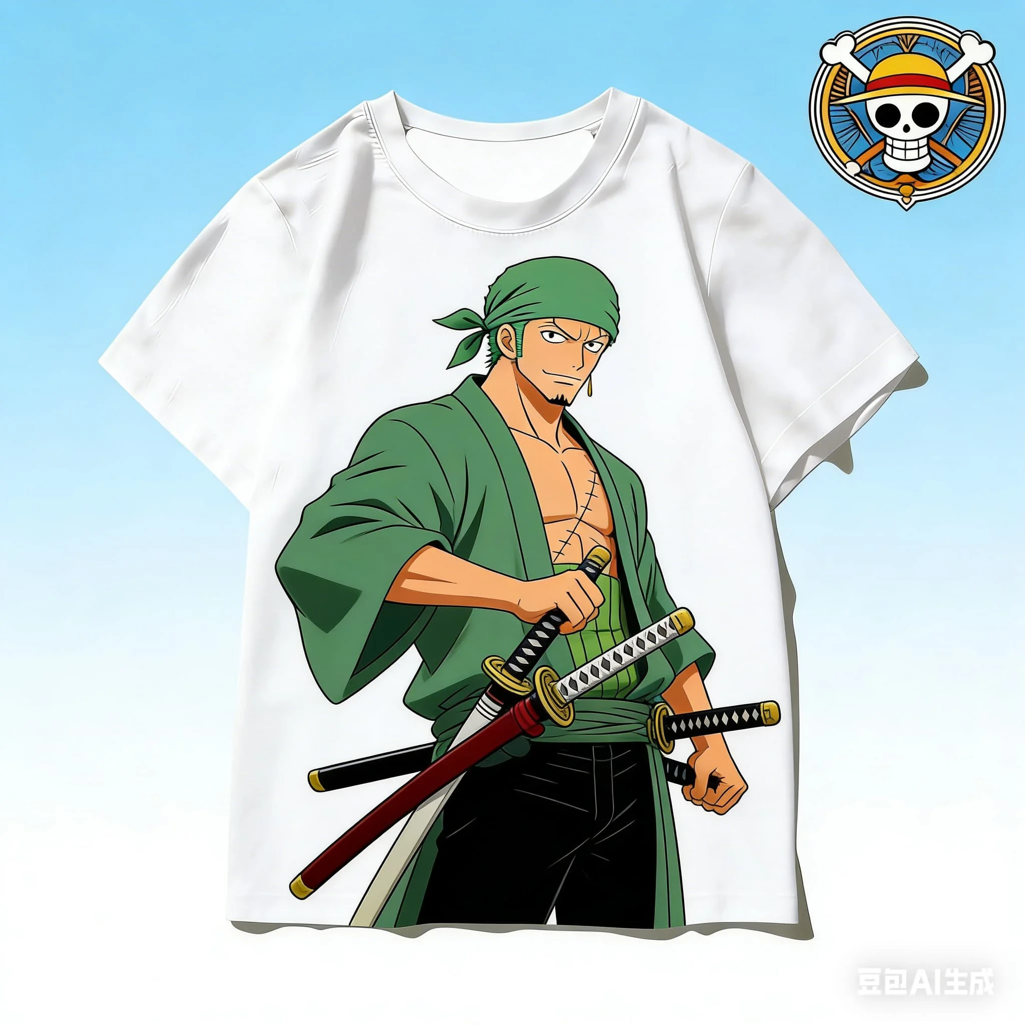 One Piece Monkey D. Luffy & Tony Tony Chopper T-Shirt mit süßem Chibi-Print, schnell trocknend, für Erwachsene und Kinder, Fan-Geschenk, Outdoor-Sport, Streetwear – Detail 7