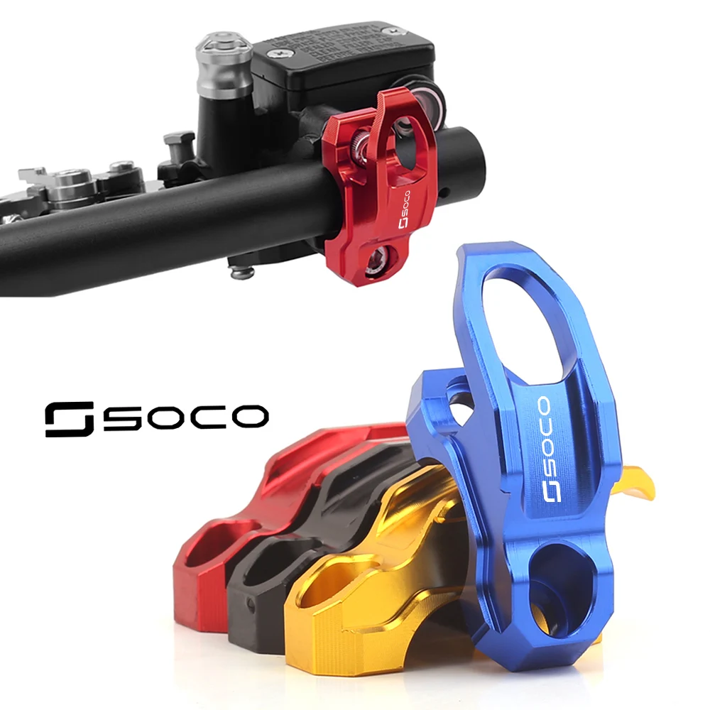 For Super Soco Cpx Cumini Cux Tc50 TC 50 TC TSX Max 150 Tcmax Scooter Accessories CNC Aluminum Helmet Hook Holder Clamp