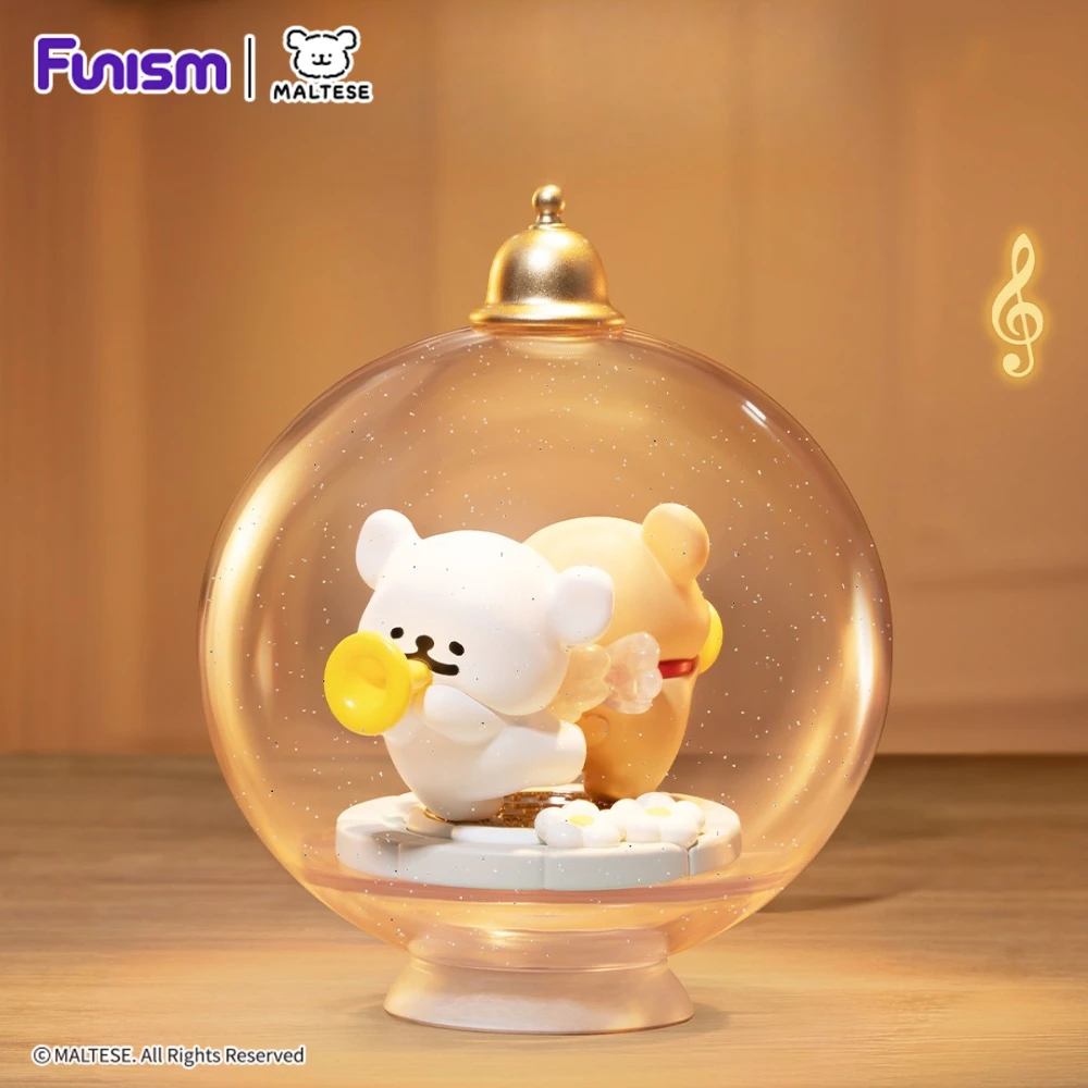 FUNISM Malteser Little Treasure Series Blind Box Actionfigur Spielzeug Geschenk für Kinder Sammler Serie Figuren Actionspielzeug Figur