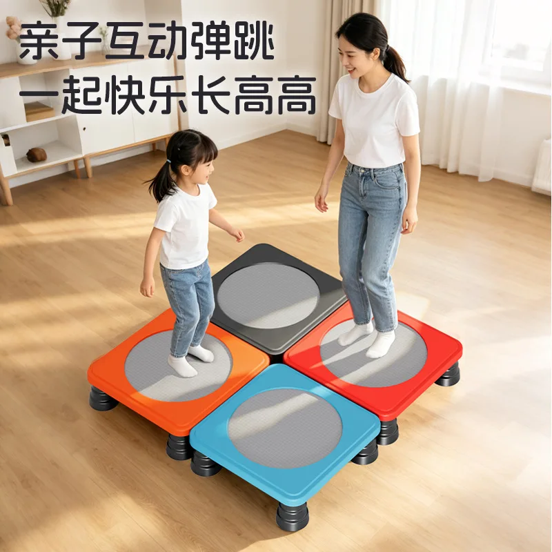 Trampoline, Household, Sports Folding, Exercise Equipment, Bouncing Bed Trainer