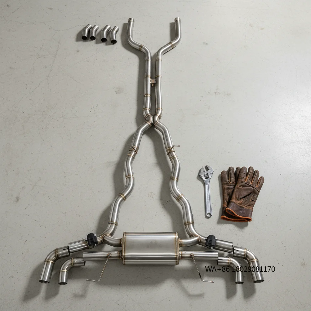 

Индивидуальная выхлопная система Catback из нержавеющей стали SS304 с электронным управлением глушителем для M550/M550i G30/N63 4.4TT