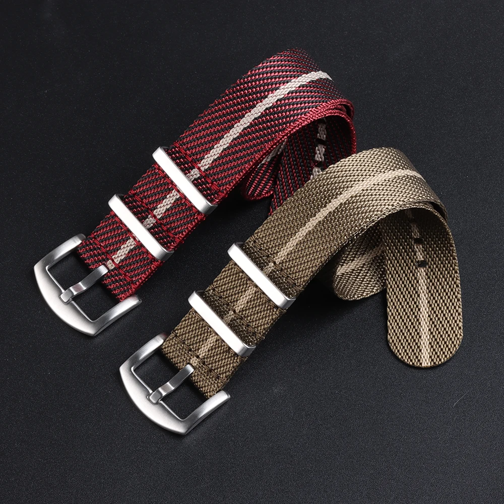 Nylon Watch Strap 20mm 22mm for Omega 007 Belt for Tudor Band Sport Bracelet for Seiko for Samsung Galaxy Watch 3/4/5 Watchband