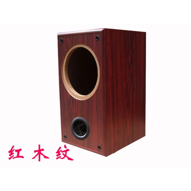 6.5 Inch Empty Wooden Speaker Enclosure Full‑Range Bass Cabinet DIY Housing For Car Coaxial Speaker Audio Modification Tasks