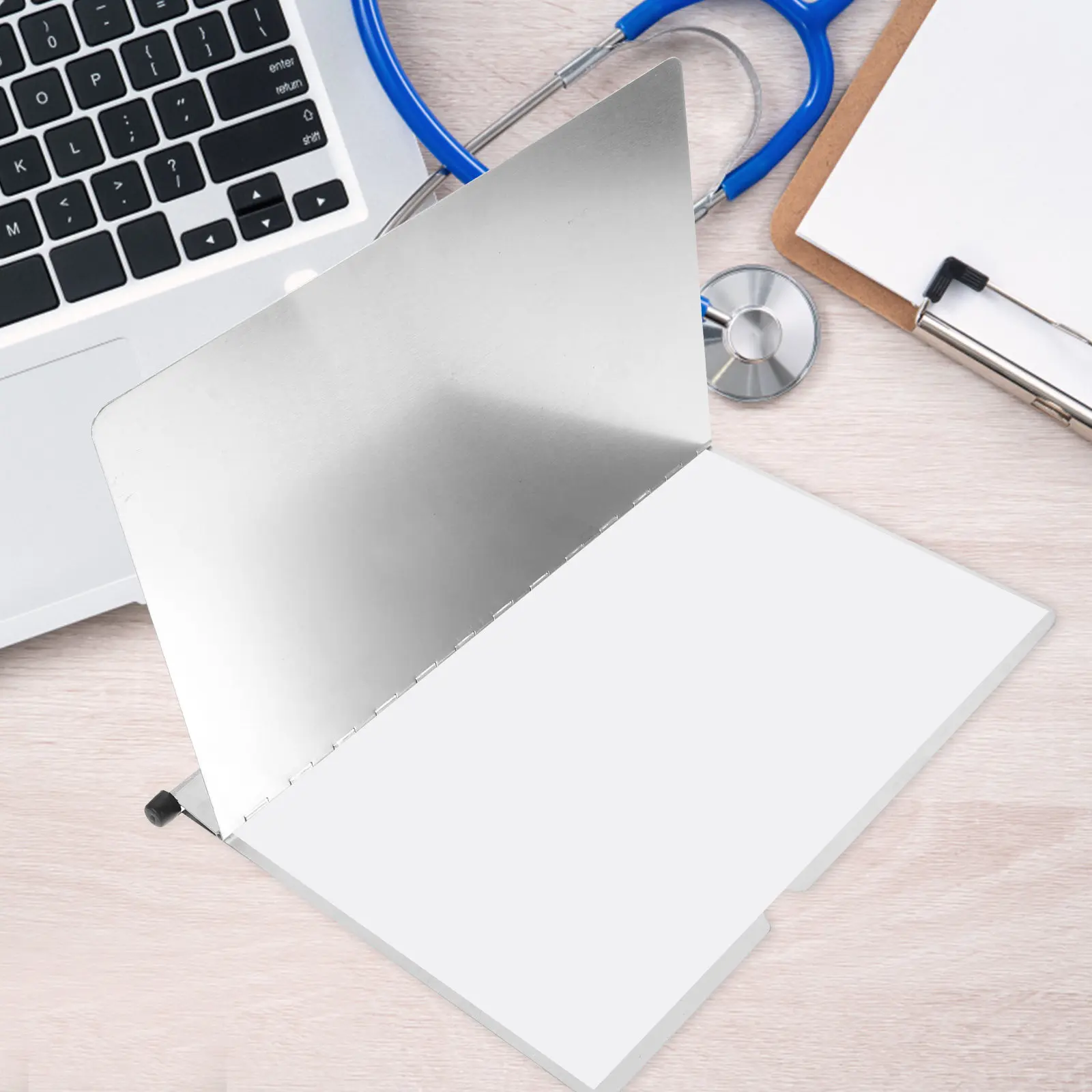 stainless-steel-file-folder-clipboard-heavy-duty-nurse-document-holder-compact-lightweight-rigid-writing-support