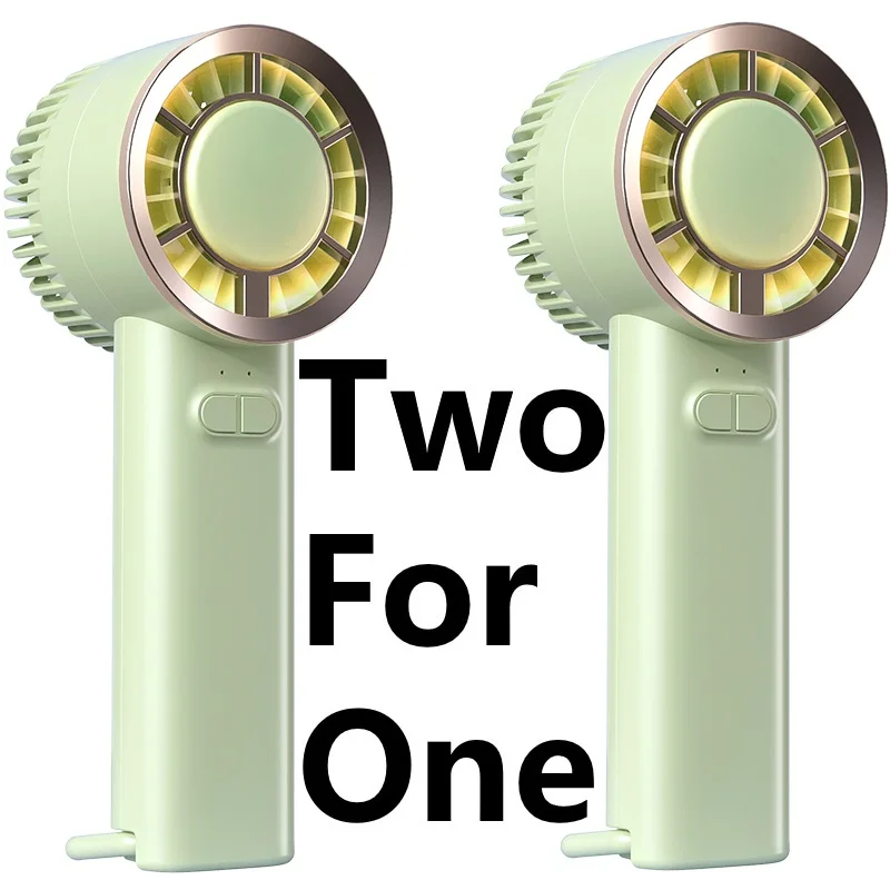 

[Buy One Get One Free] Xiaomini Fan Portable Handheld Small Fan Rechargeable Long Range High Wind Household Air