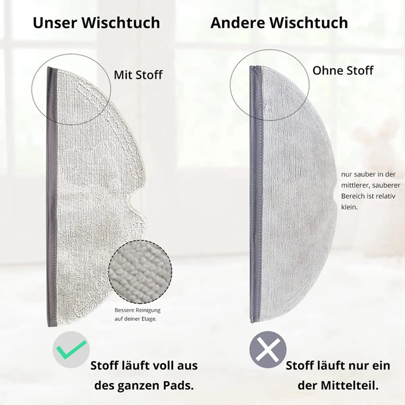 Ersatzteile Rollen bürste Seiten bürsten Hepa Filter für Roborock Q7Max Q7Max Roboter Staubsauger Zubehör