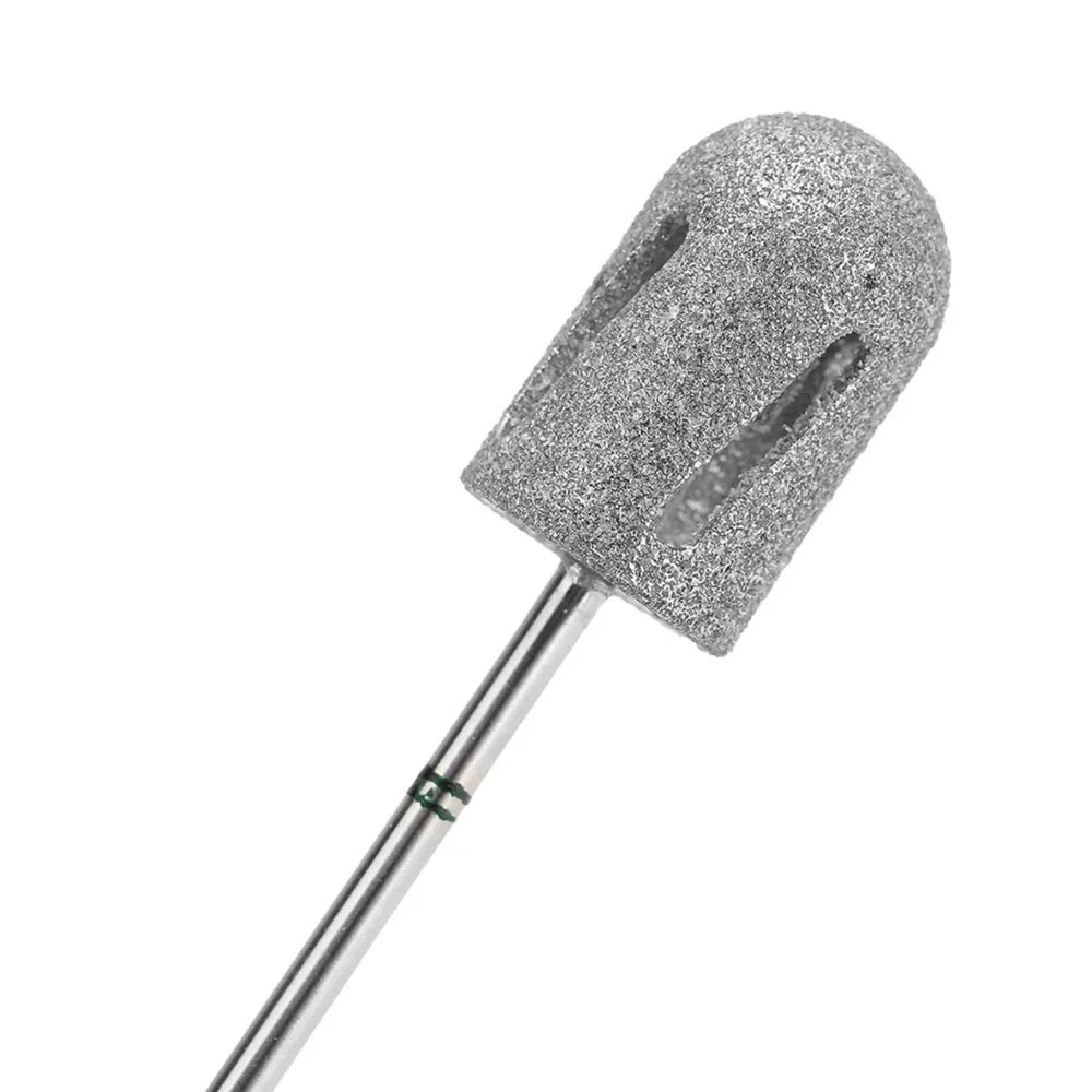 Model A3 Stainless Steel Pedicure Drill Bit Stainless Steel High Performance Foot Callus Sanding Head Round Cone Polishing Head