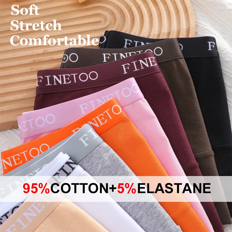 FINETOO 3Pcs Cotton Letter Belt Underwear Women's Panties Sexy Breathable Low Waist Briefs Female Stretch Comfortable Lingerie - Image 5