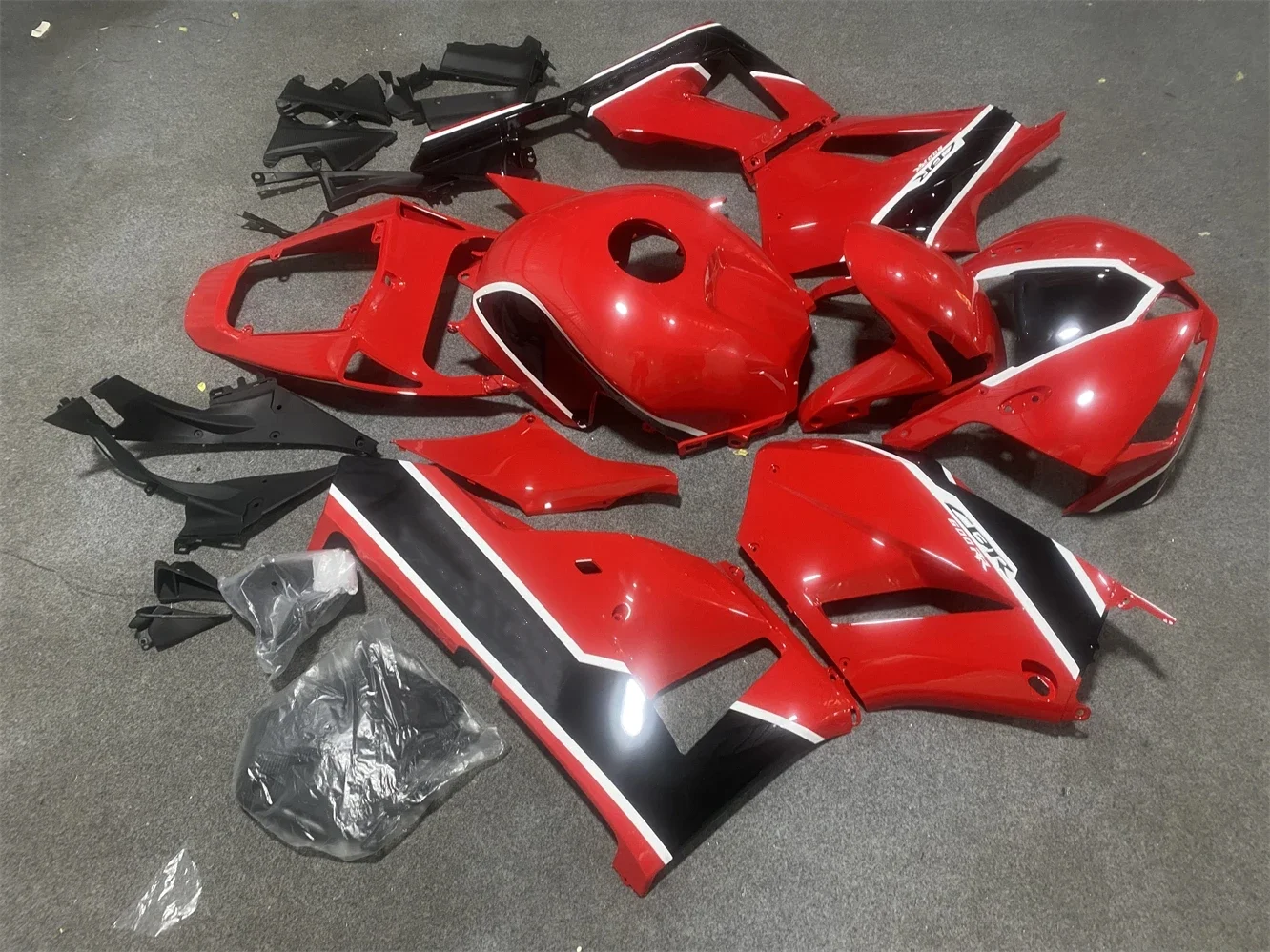 Motorcycle Fairing Kit fits CBR600RR 2013 2014 2015 2016 2017 2018 2019 2020  years CBR600 F5 13- 2016-20 Fairing Black Red Whit