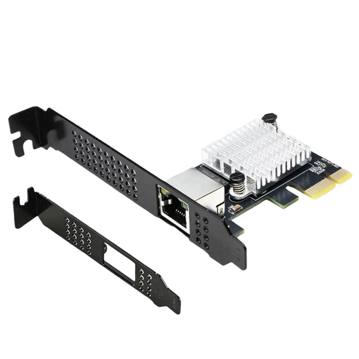 Nueva tarjeta de red Ethernet 10G 1 puerto PCIe 4,0 X1 10G RJ45 tarjeta Lan para Realtek8127(PXE) velocidades de red multigigabit