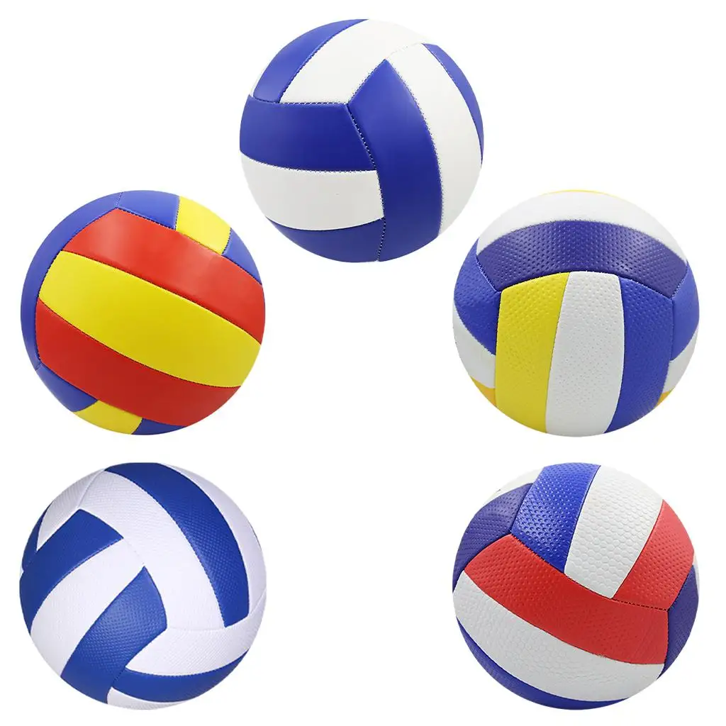 

Professional Standard Official Size 5 Volleyball Indoor/ Ball Rubber Soft PVC for Training Beach Beginner