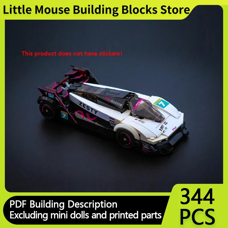 

Speed Champion Model MOC Building Bricks S&P-78 Top Tier Sports Car Modular Technology Gifts Children Suit Toys Holiday Assemble