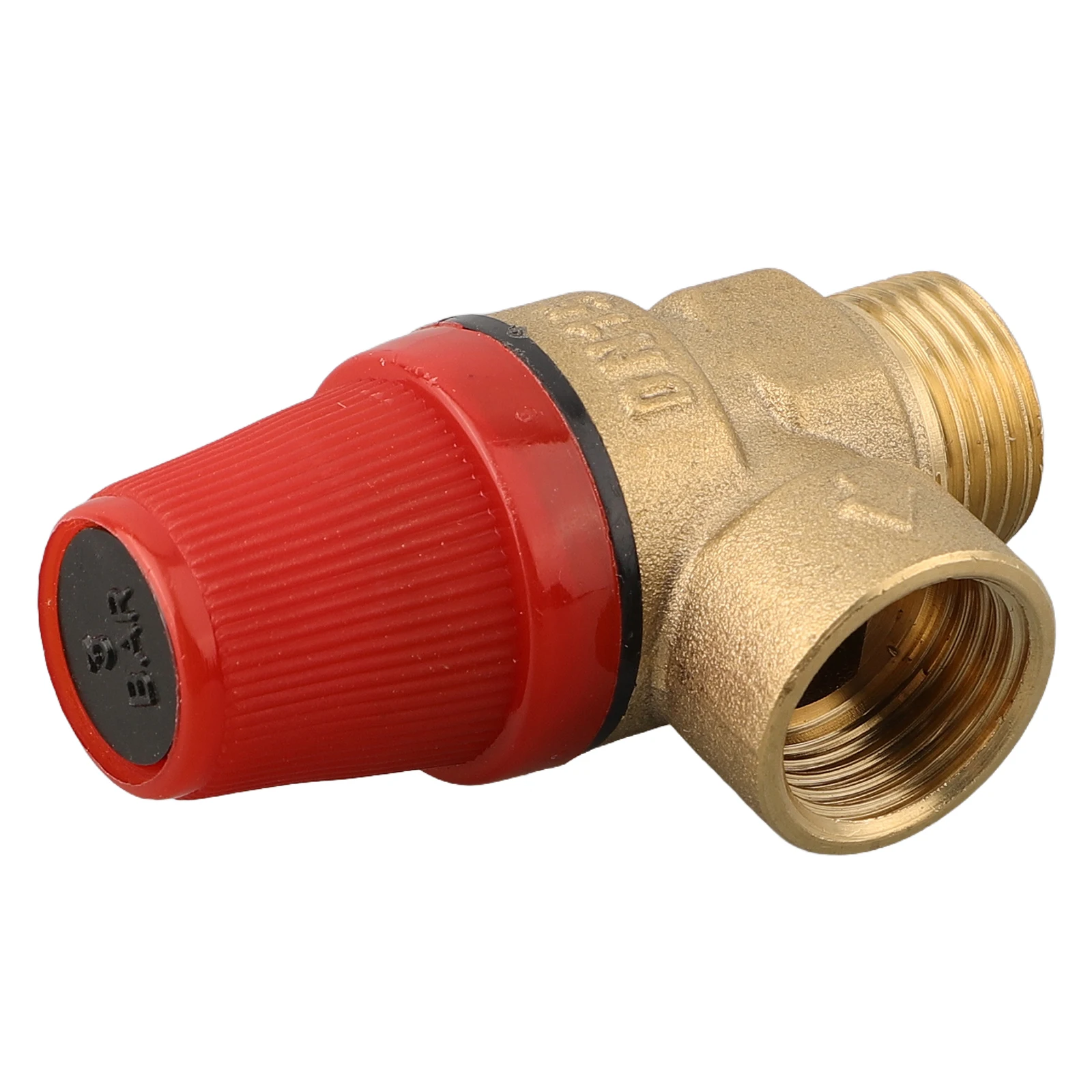 Pressure Control System Color Gold Brass Safety Valve Brass Drain Valve High-quality Brass Residential Use Versatile Application