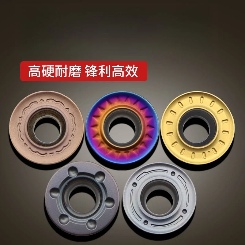 

High quality cnc carbide inserts RYMX1004-M RYMX1205-M TT9080 10pcs R6 milling blade