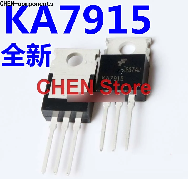 10pcs Imported new original L7915CV KA7915 TO-220 three-terminal voltage regulator circuit