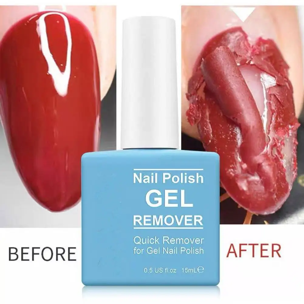 15ml Magic Remover Nail Gel Polish Remover UV Gel Polish Delete Magic Burst Nail Gel Remover Semi Permanent Varnish Polish Nail