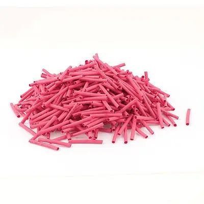 Red 2mm Dia 2:1 Polyolefin Heat Shrink Tubing Shrinkable Tube 30mm 600pcs