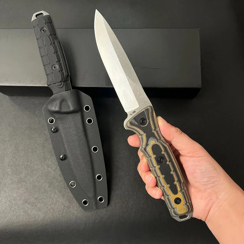 

New BK-891 Ground Tactical Straight Knife DC53 Steel Blade Outdoor Camping Survival Knife