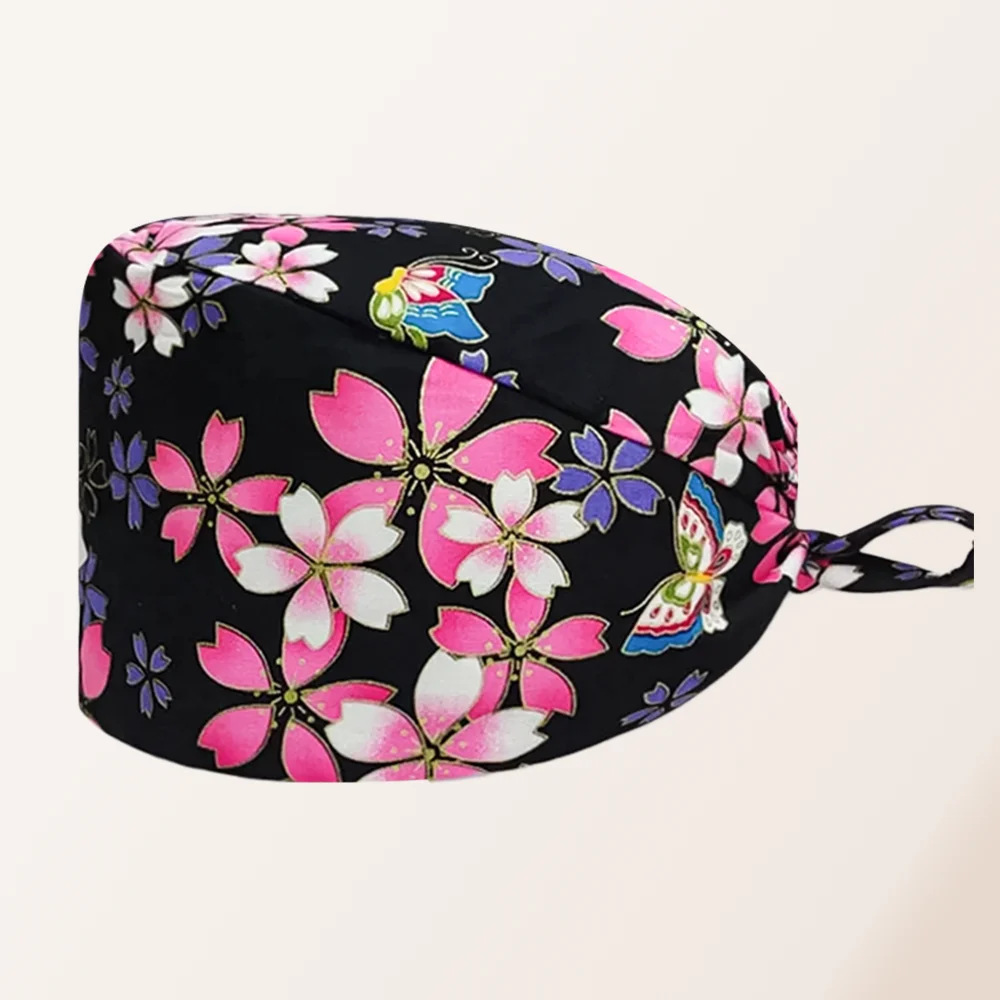 

Fashionable men's surgical cap Scrubs hats Pet Grooming Agency vet Medical cap Lab surgeon hat nurse care Scrubs Caps