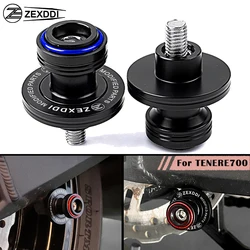 For YAMAHA Tenere700 Tenere 700 T700 XTZ690 2019-2022 2023 Motorcycle Accessories M6 Swingarm Spools Slider Paddock Stand Bobbin